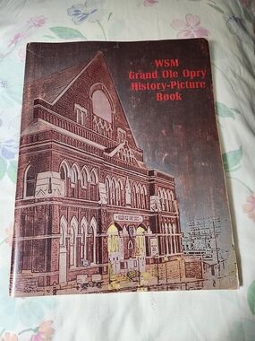 Vintage 1973 WSM Grand Ole Opry History-Picture Book Souvenir Program